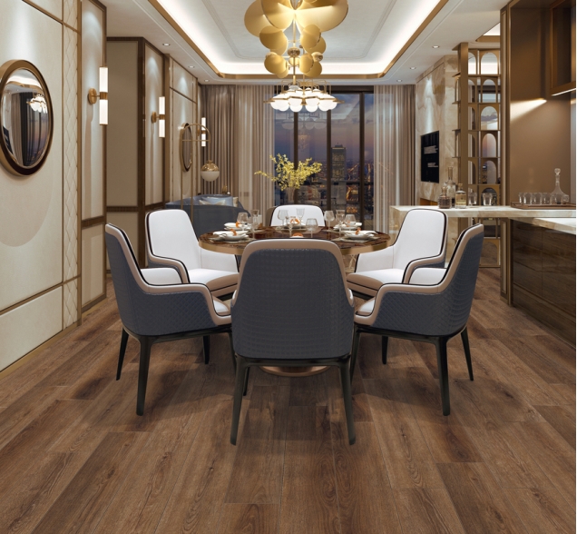 SPC ламинат "CronaFloor" Wood 4V Дуб Регин (1200*180*4 мм) — купить в Белгороде