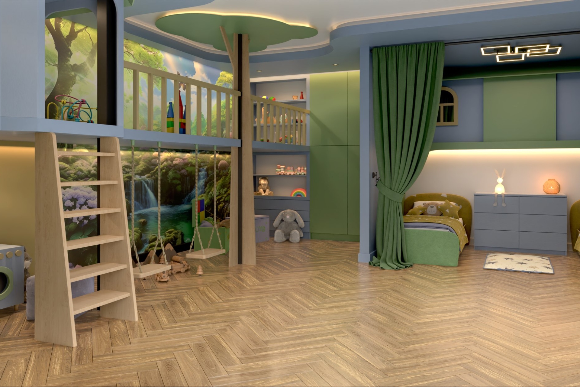 Инженерный паркет «Damy Floor» Натуральный (укладка елочкой) — купить в Белгороде