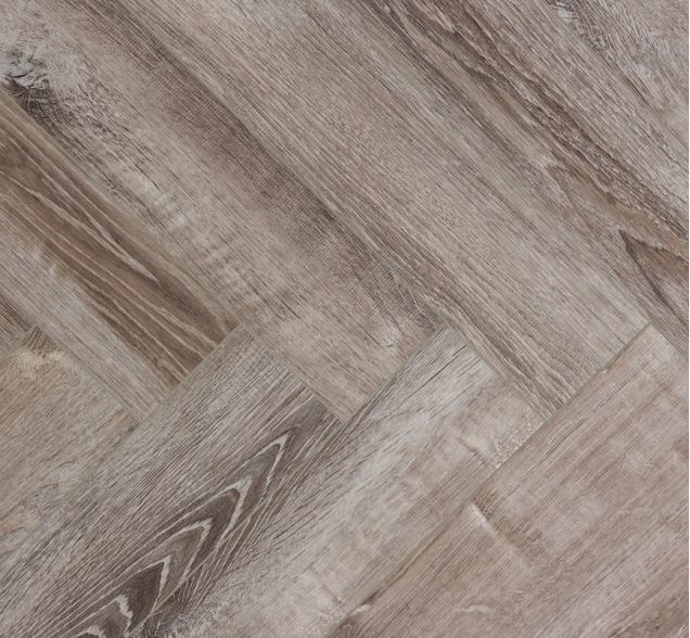 Виниловый ламинат SPC "Cronafloor" Herringbone Дуб Тулон (640*128*4,5 мм) — купить в Белгороде
