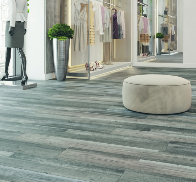 SPC ламинат "CronaFloor" Wood 4V Дуб Марсель (1200*180*4 мм) — купить в Белгороде