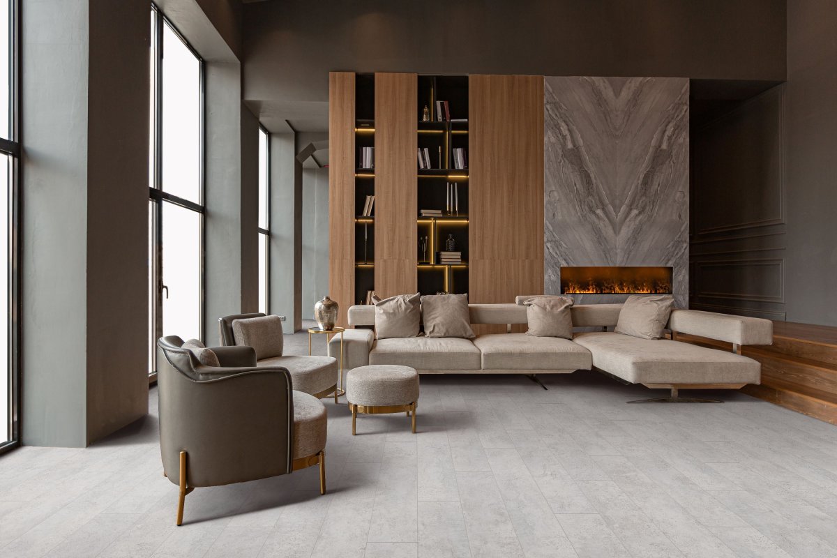 Ламинат  "Floorpan" Кристалл Грей (1380*193*8 мм) — купить в Белгороде