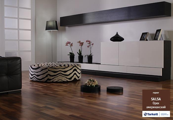 Паркетная доска "Tarkett" Salsa Орех американский (2283*194*14 мм) — купить в Белгороде