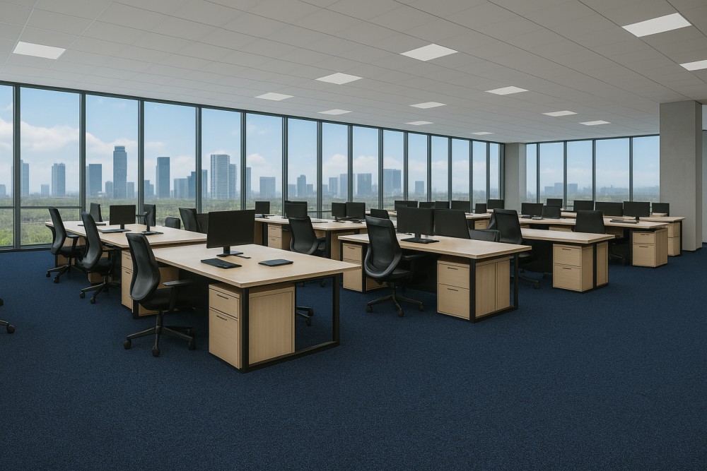 Ковролин Haima «Wilkins» Atom Blue 05 (3,66 м) — купить в Белгороде