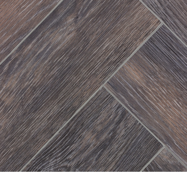 Виниловый ламинат SPC "Cronafloor" Herringbone Дуб Бордо (640*128*4,5 мм) — купить в Белгороде