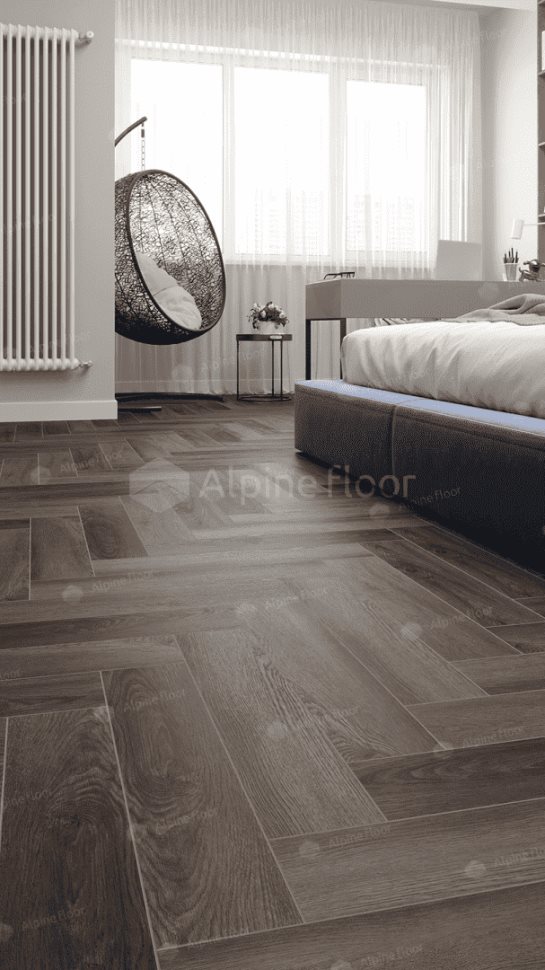 Виниловый ламинат "Alpine Floor" Parquet Light Дуб Фафнир (600*125*4 мм) — купить в Белгороде