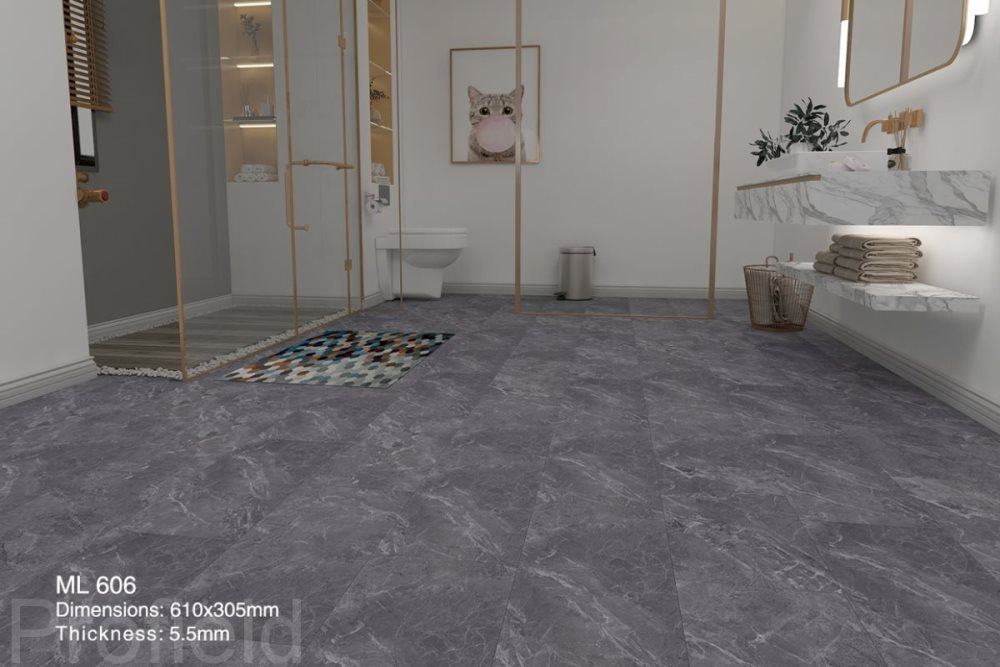 SPC ламинат "Profield" Грей марбл (305*610*5,5 мм) — купить в Белгороде