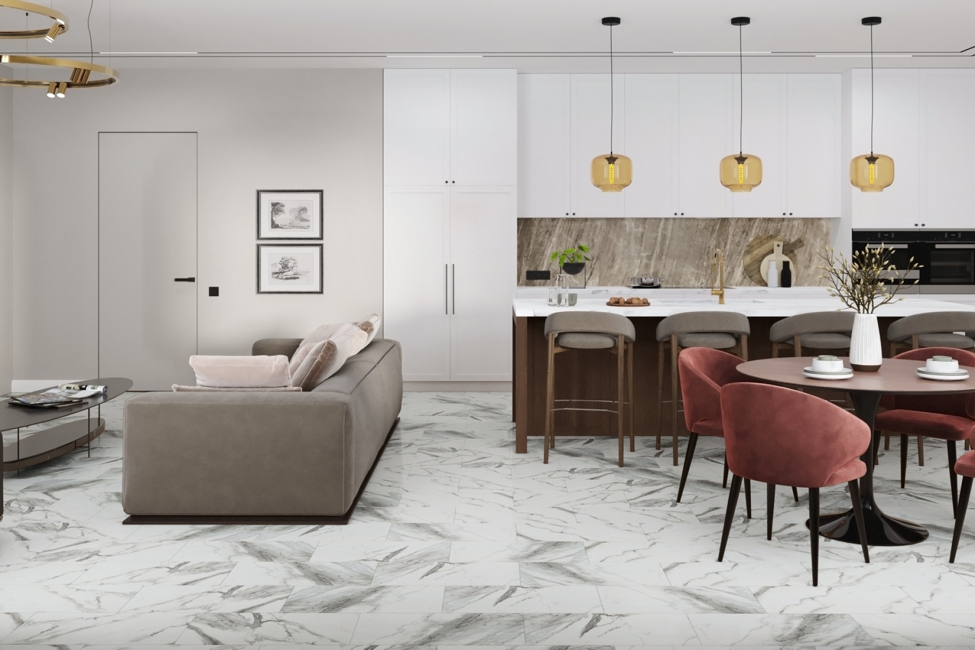 SPC плитка «Damy Floor» Эверест (610*305*5 мм) — купить в Белгороде