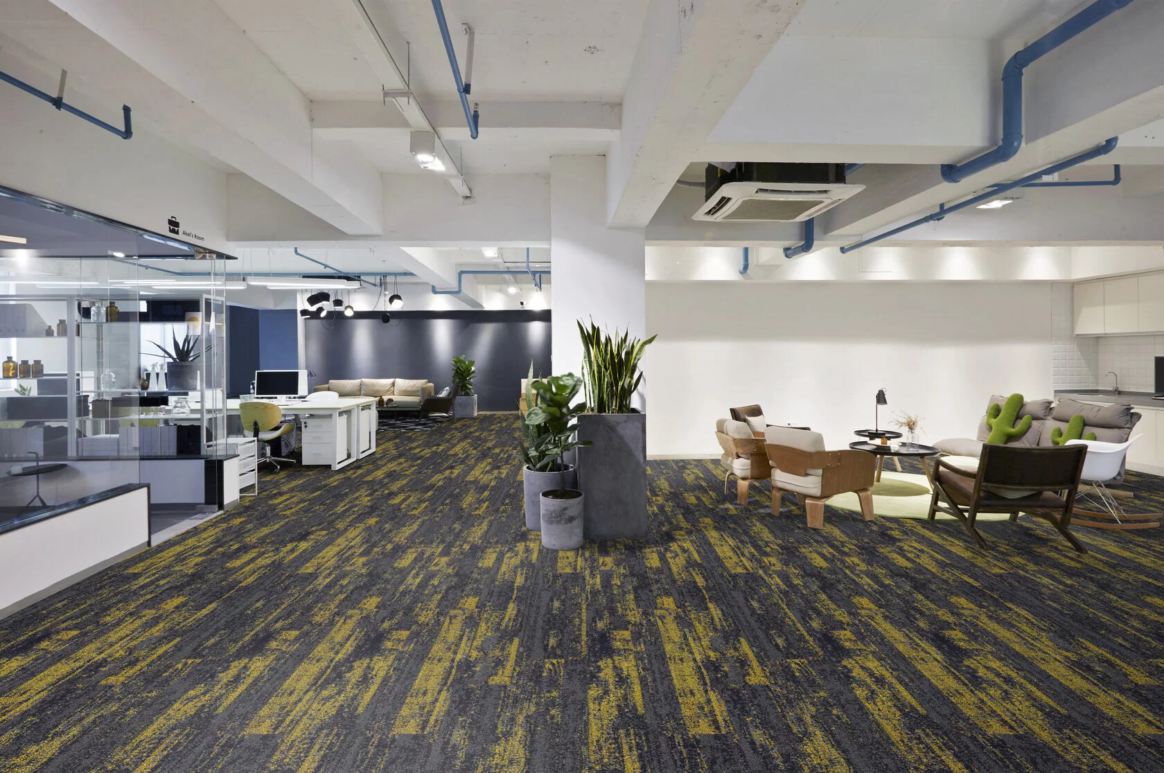 Ковровая плитка Marathon Tile 78 (1000*250*5 мм) — купить в Белгороде