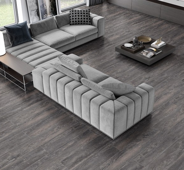 SPC ламинат "CronaFloor" Nano 4V Дуб Морёный (1200*180*3,5 мм) — купить в Белгороде