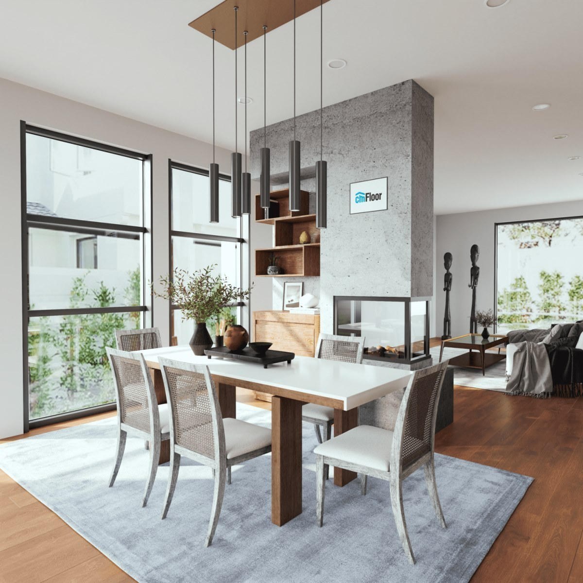 Виниловое напольное покрытие ScandiWood 18 Дуб Корица (180*1220*5 мм) — купить в Белгороде