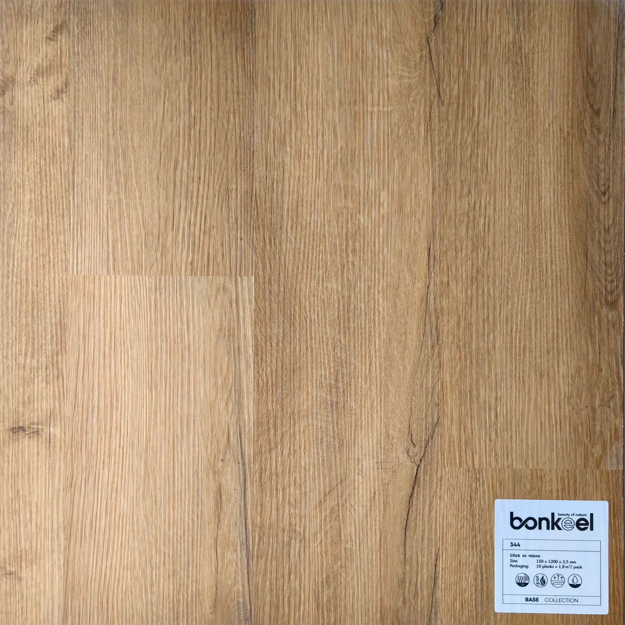 Плитка ПВХ "Bonkeel" Base New 344 (1220*150*3,5 мм) — купить в Белгороде