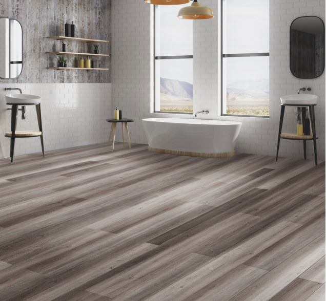 SPC ламинат "CronaFloor" Wood 4V Дуб Горный (1200*180*4 мм) — купить в Белгороде