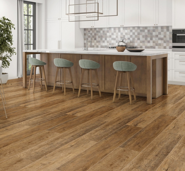 SPC ламинат "CronaFloor" Wood 4V Дуб Робуста (1200*180*4 мм) — купить в Белгороде