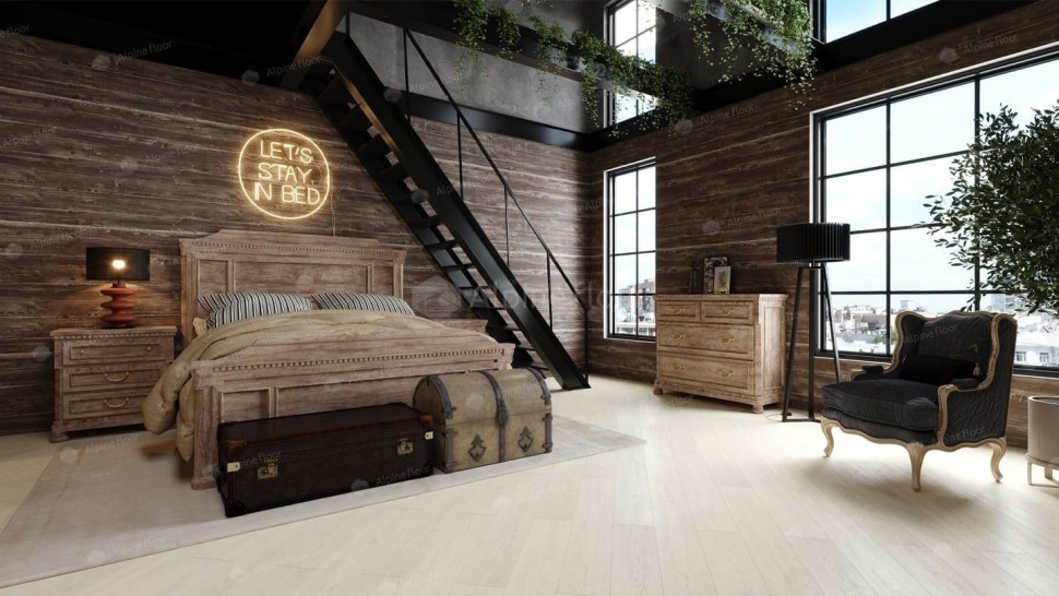 Виниловый ламинат "Alpine Floor" Classic Light MC Дуб Арктик (1220*183*3,5 мм) — купить в Белгороде