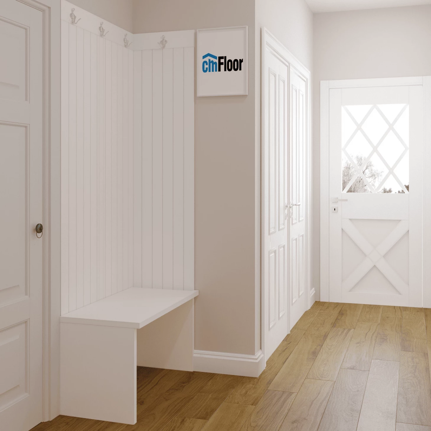 SPC плитка для пола Орех Американский (1220*180*4 мм) — купить в Белгороде