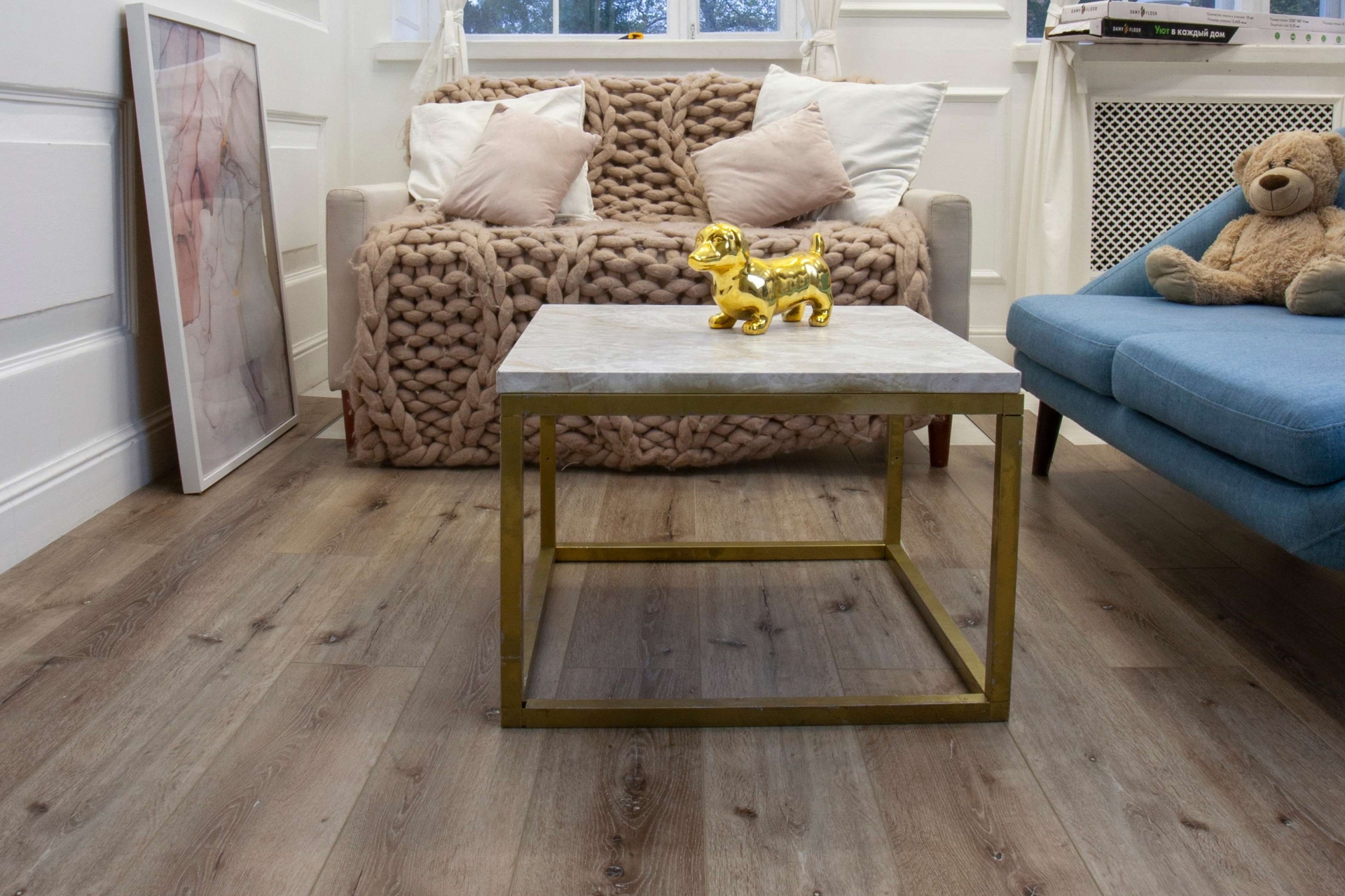 Усовершенствованная кварц-виниловая плитка «Damy Floor» Дуб Лофт (1227*187*2,5 мм) — купить в Белгороде