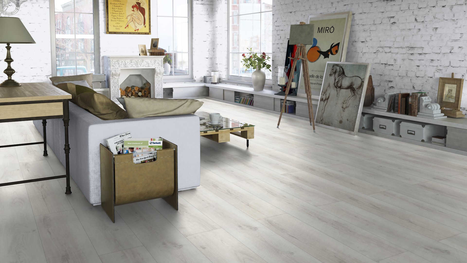 SPC ламинат "Tarkett" Deep House Patrick (1400*225*4,6 мм) — купить в Белгороде