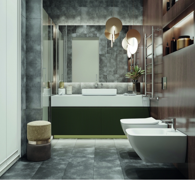 SPC ламинат "CronaFloor" Stone 4V Торнадо Серый (600*300*4 мм) — купить в Белгороде