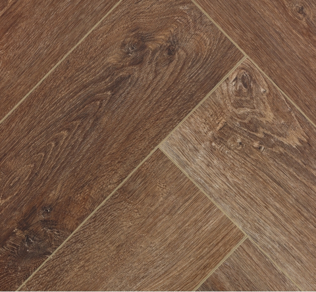Виниловый ламинат SPC "Cronafloor" Herringbone Дуб Тулуза (640*128*4,5 мм) — купить в Белгороде