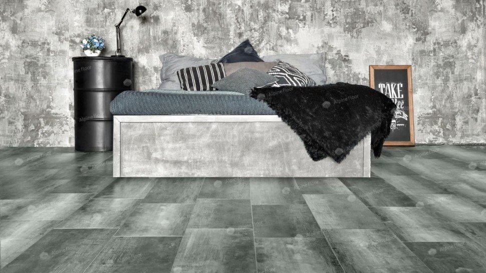 Виниловая плитка "Alpine Floor" Light Stone Корнуолл (608*303*2,5 мм) — купить в Белгороде