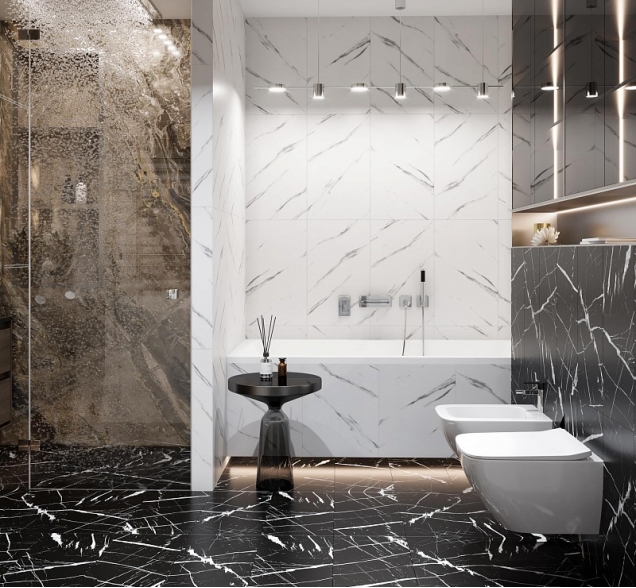 SPC ламинат "CronaFloor" Stone 4V Ноче (600*300*4 мм) — купить в Белгороде