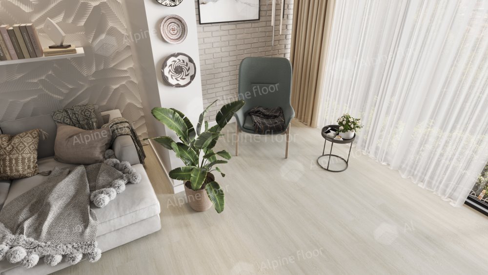 SPC Ламинат "Alpine Floor" Виваче (1220*183*4 мм) — купить в Белгороде