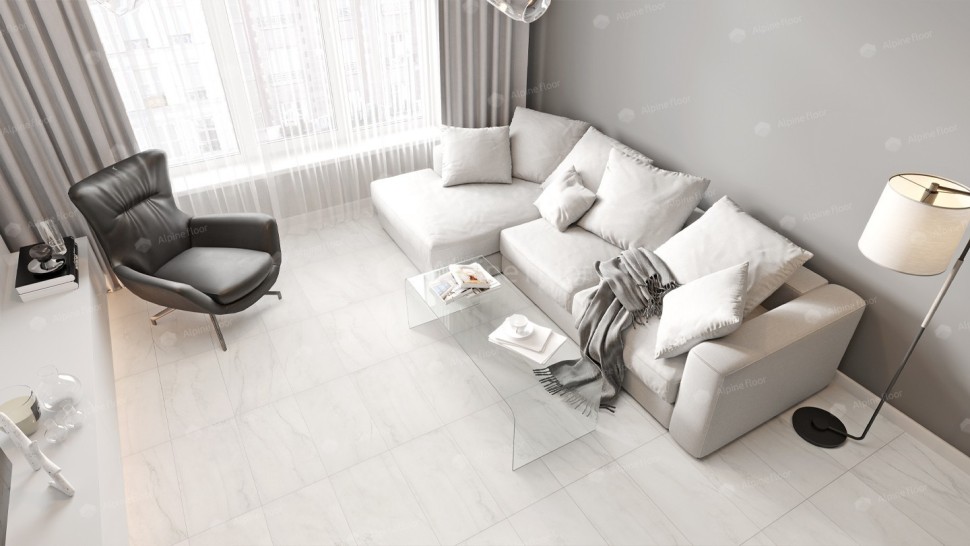 Виниловая плитка "Alpine Floor" Light Stone Брайс (608*303*2,5 мм) — купить в Белгороде