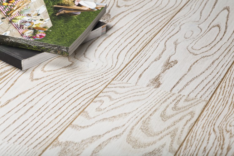 Паркетная доска "Sommer" Malmo Дуб White (1200*164*13,2 мм) — купить в Белгороде