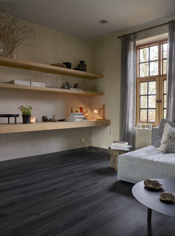 Замковая ПВХ плитка "Berry Alloc" Spirit Home 30 FRENCH BLACK (176,6*1210*3,4 мм) — купить в Белгороде