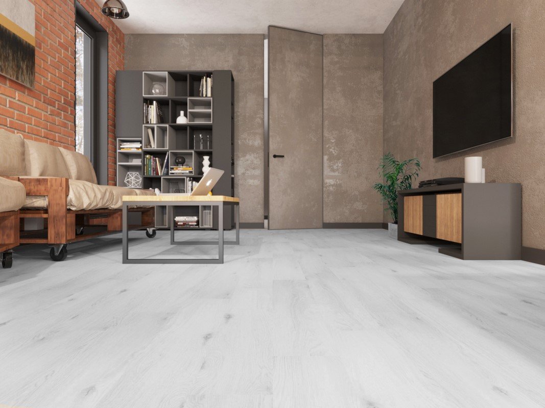 Замковая ПВХ плитка "Art Tile" Ясень Эдмонтон (920*150*4 мм) — купить в Белгороде