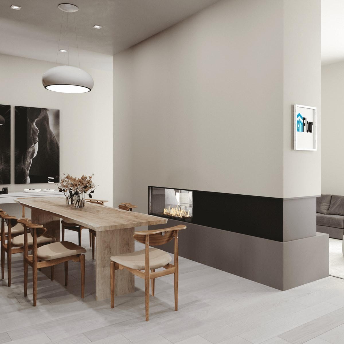 Виниловое напольное покрытие ScandiWood 02 Дуб Белый (180*1220*5 мм) — купить в Белгороде