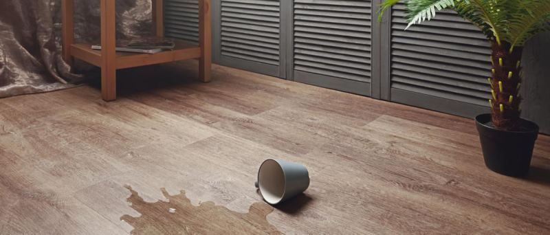 Кварцвиниловая плитка "Aquafloor" AF6033 Glue (1219,2*177,8*2 мм) — купить в Белгороде