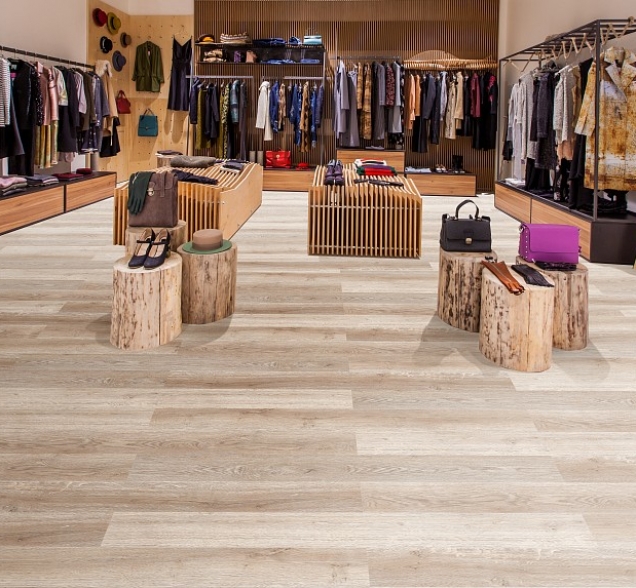 SPC ламинат "CronaFloor" Nano 4V Дуб Светлый (1200*180*3,5 мм) — купить в Белгороде