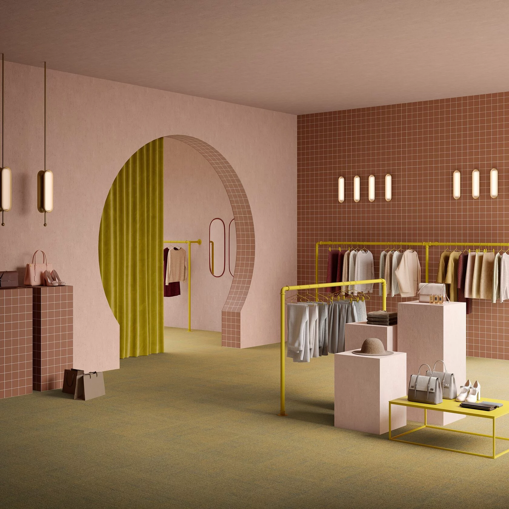 Ковровая плитка Mantra Tile 89 (500*500*6 мм) — купить в Белгороде