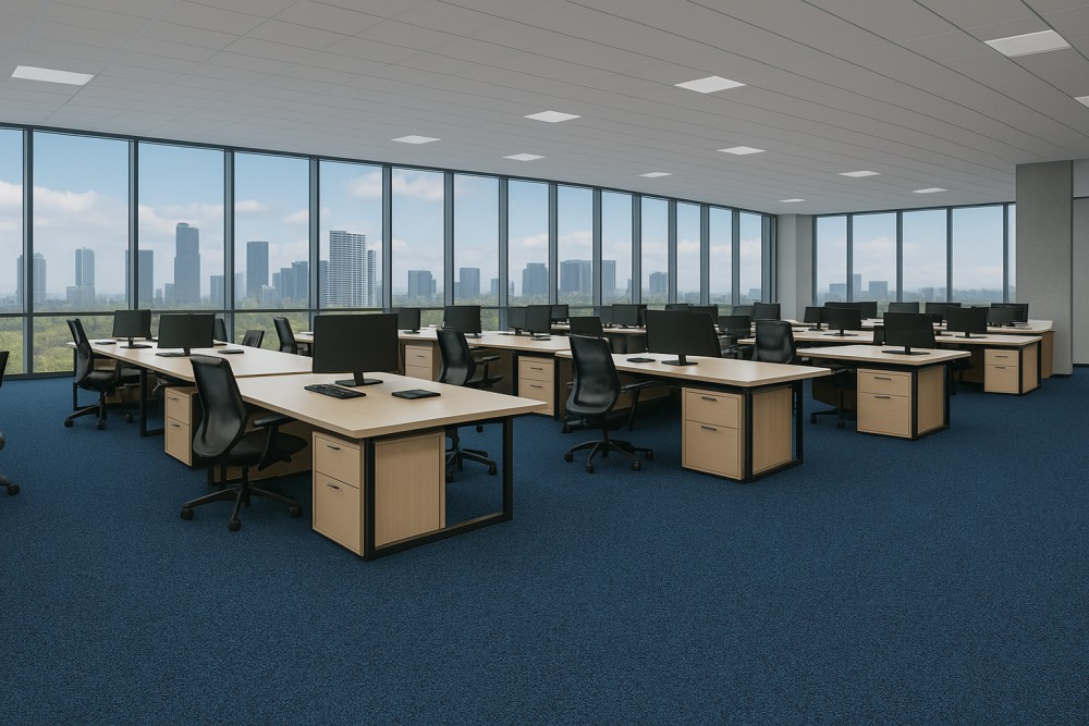 Ковролин Haima «Wilkins» Atom Blue 07 (3,66 м) — купить в Белгороде