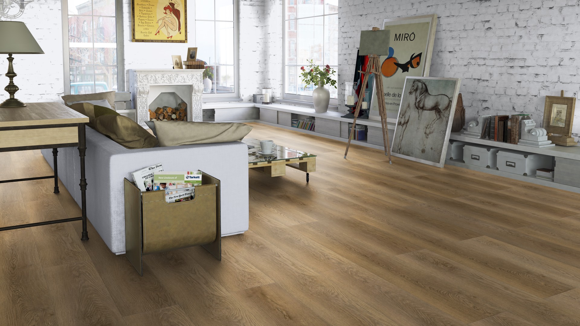 SPC ламинат "Tarkett" Deep House Stanley (1400*225*4,6 мм) — купить в Белгороде