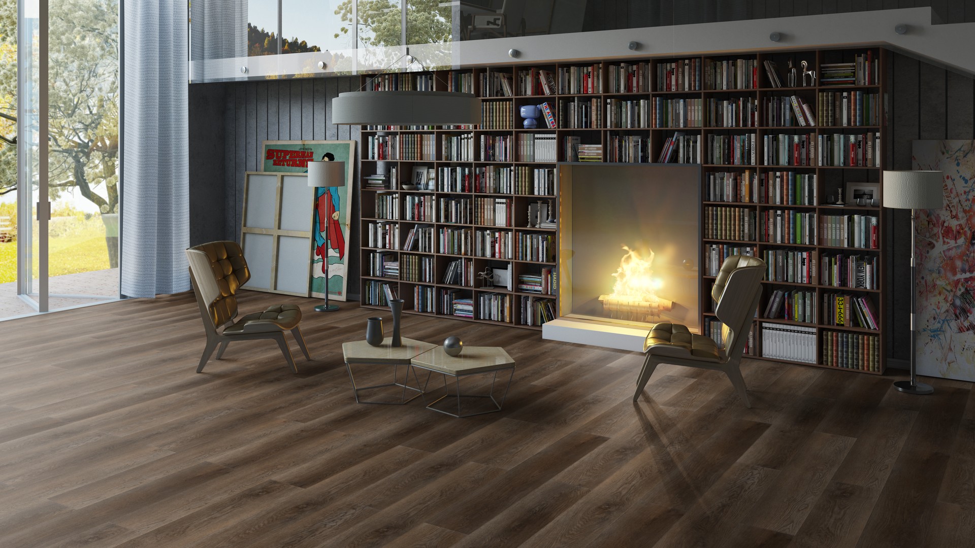 SPC ламинат "Tarkett" Deep House Rachel (1400*225*4,6 мм) — купить в Белгороде