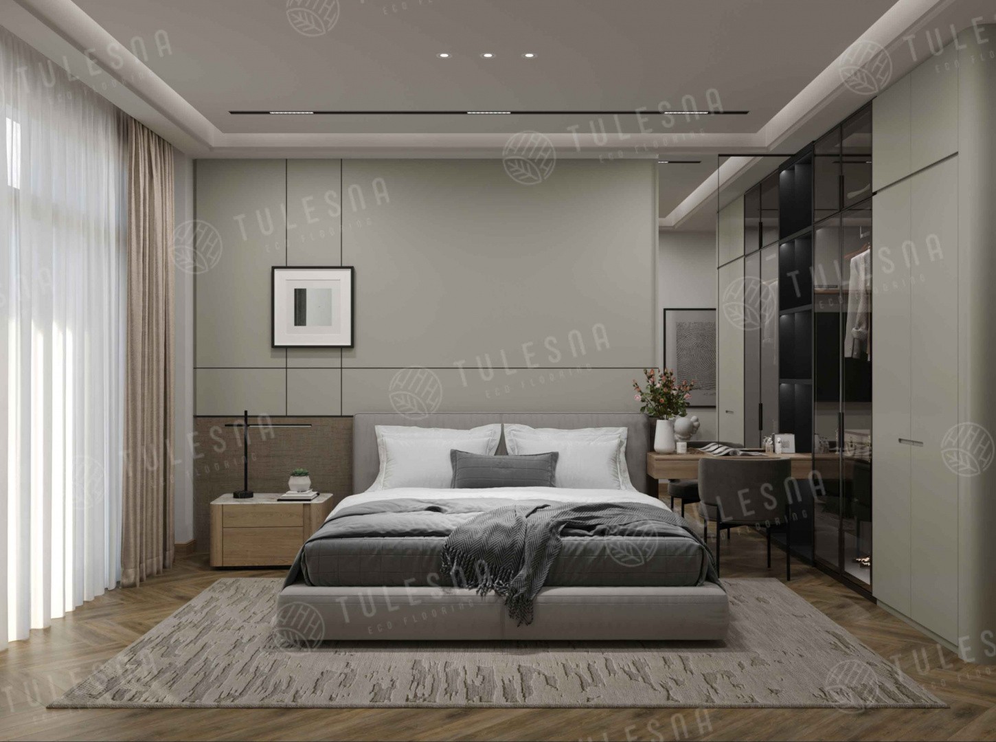 Кварцвиниловая плитка LVT "Tulesna"  Divino (590*118*2,5 мм) — купить в Белгороде