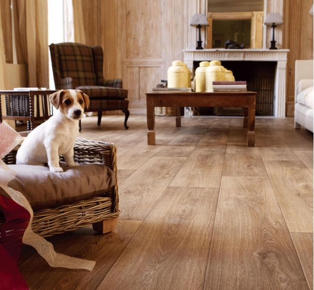 SPC ламинат "CronaFloor" Wood 4V Дуб Монтара (1200*180*4 мм) — купить в Белгороде