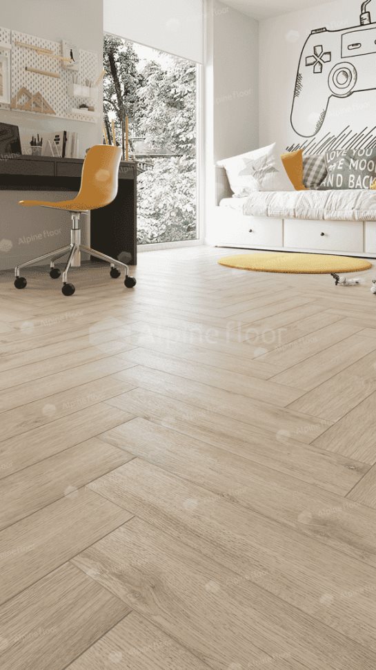 Виниловый ламинат "Alpine Floor" Parquet Light Дуб Медия (600*125*4 мм) — купить в Белгороде