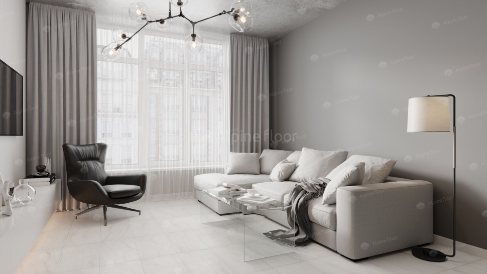 Виниловая плитка "Alpine Floor" Light Stone Брайс (608*303*2,5 мм) — купить в Белгороде