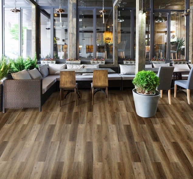 SPC ламинат "CronaFloor" Wood 4V Дуб Чак (1200*180*4 мм) — купить в Белгороде