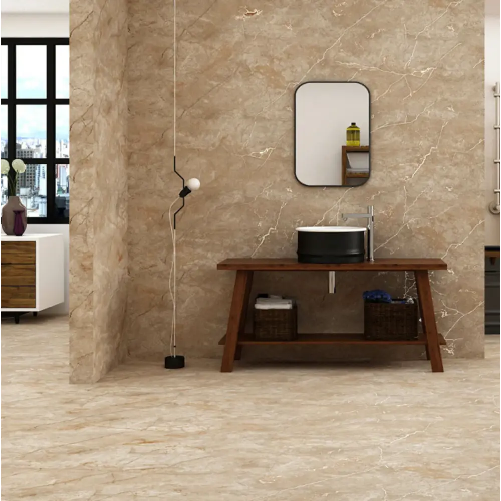 Керамогранит "Sonex" Mostaco natural карвинг 60x120см цвет светло-коричневый с прожилками — купить в Белгороде