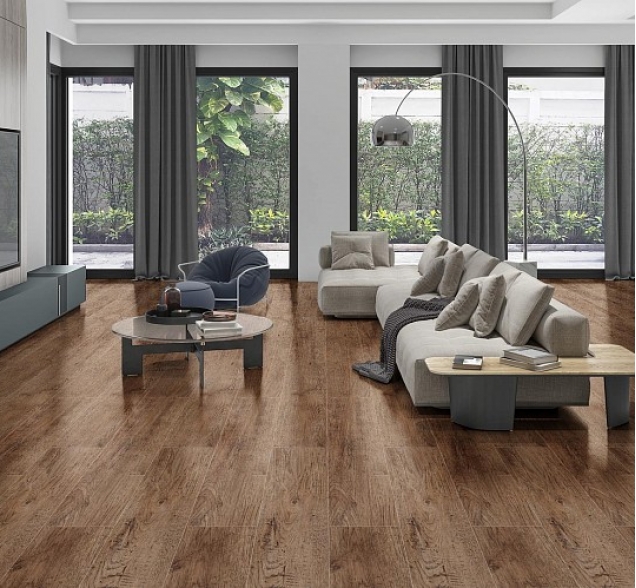 SPC ламинат "CronaFloor" Nano 4V Дуб Античный (1200*180*3,5 мм) — купить в Белгороде