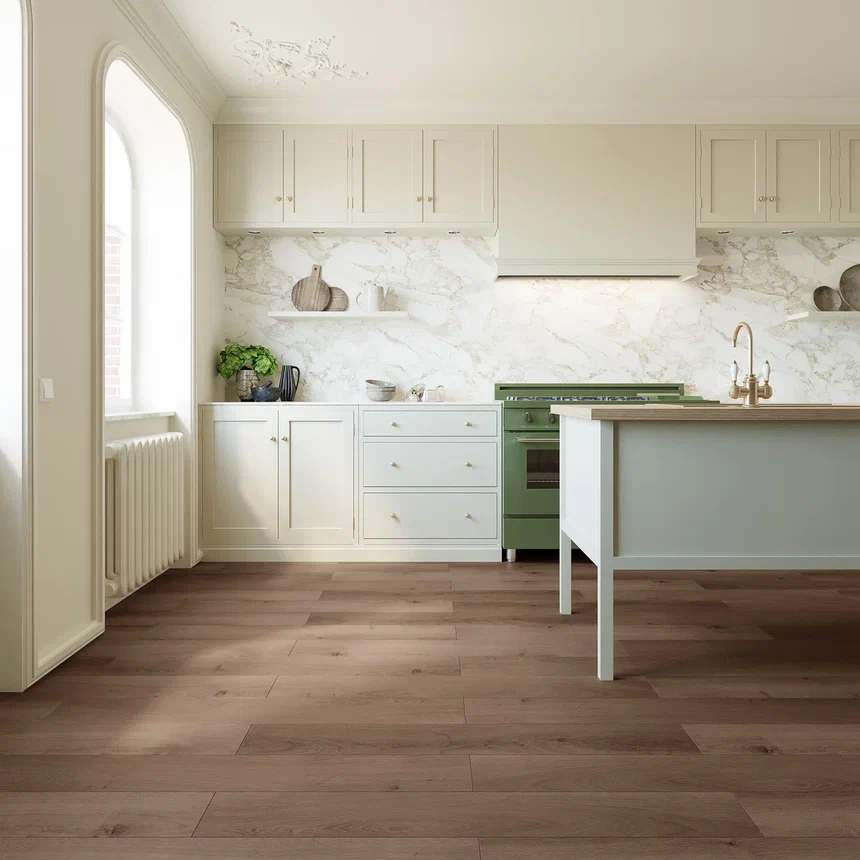 Кварцвиниловая плитка "Invictus" Highland Oak Chocolate (1219*178*2,5мм) — купить в Белгороде