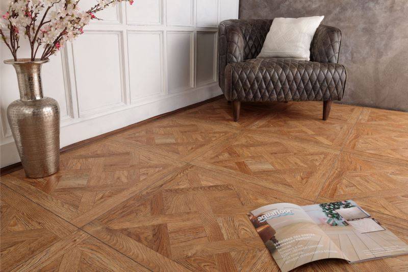 Замковая ПВХ плитка "Aquafloor" AF7004VS (600*600*7 мм) — купить в Белгороде