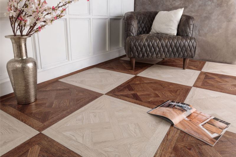 Замковая ПВХ плитка "Aquafloor" AF7001VS (600*600*7 мм) — купить в Белгороде