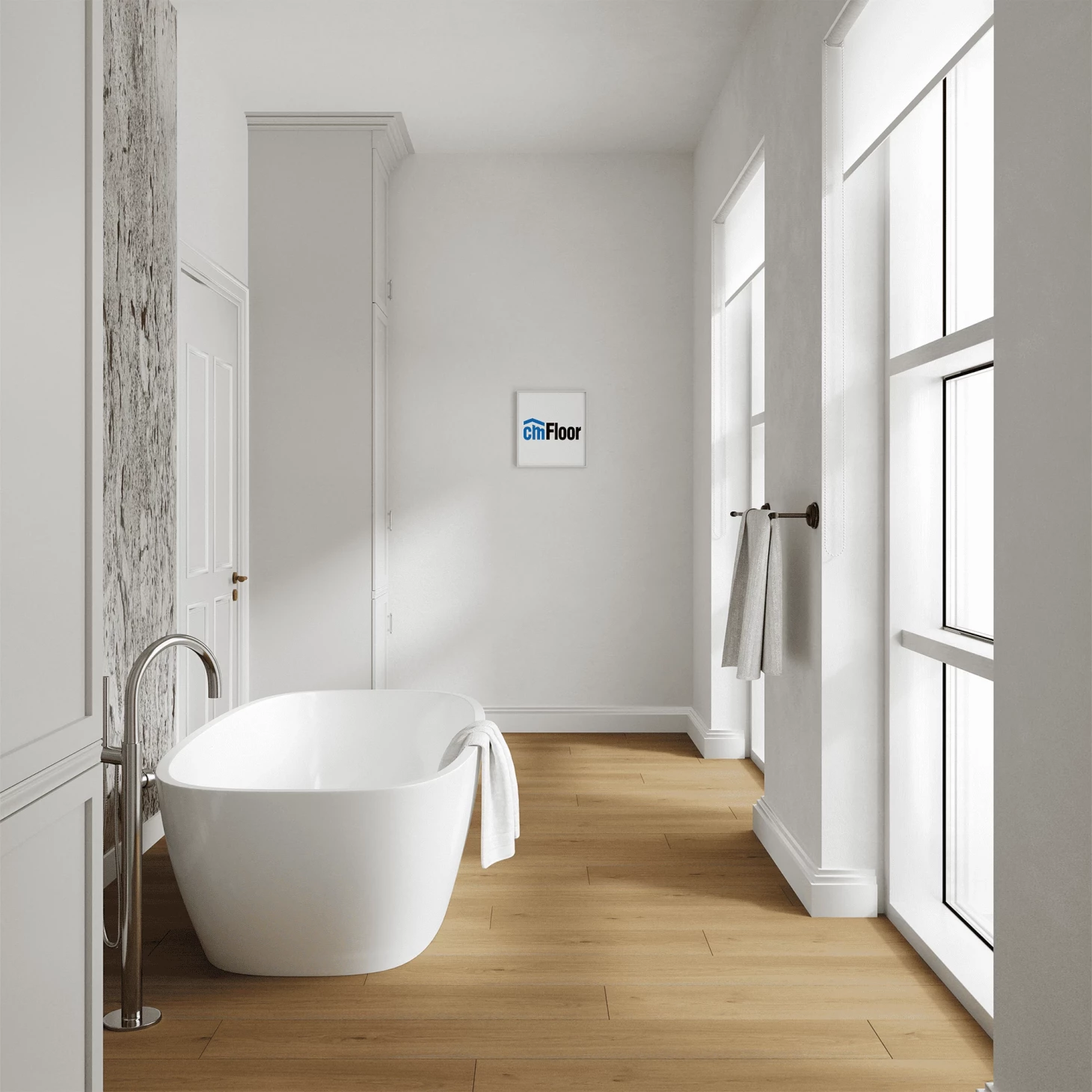 SPC плитка для пола Дуб Классика (1220*180*4 мм) — купить в Белгороде