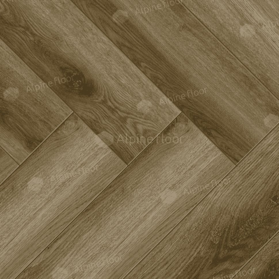 Ламинат "Alpine Floor" Herringbone 12 PRO Дуб Марсель (606*101*12 мм) — купить в Белгороде