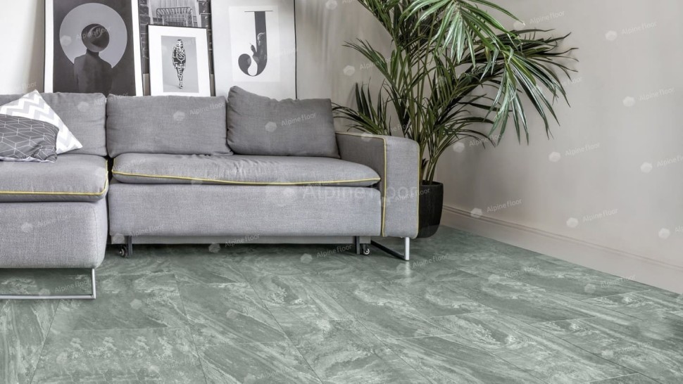 Виниловая плитка "Alpine Floor" Light Stone Хэмпшир (608*303*2,5 мм) — купить в Белгороде